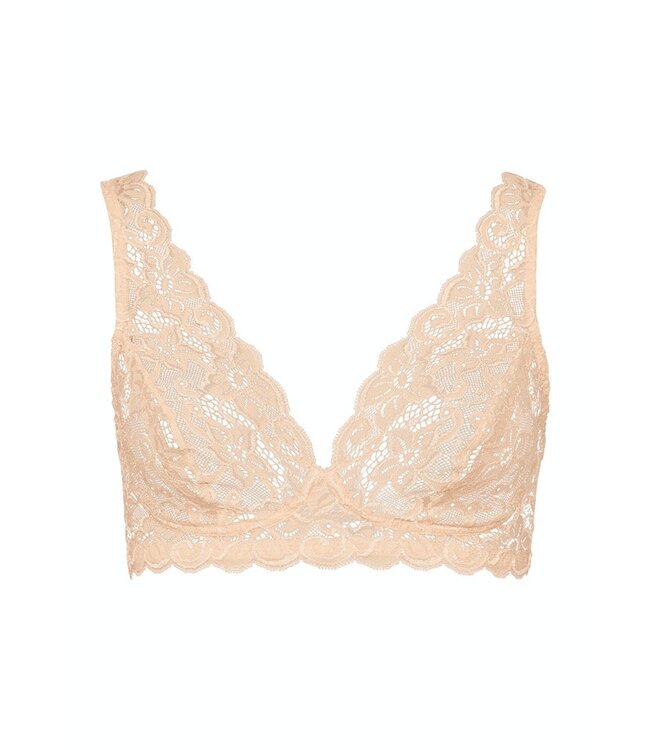 Moments Lace Soft Bra Beige (071465)