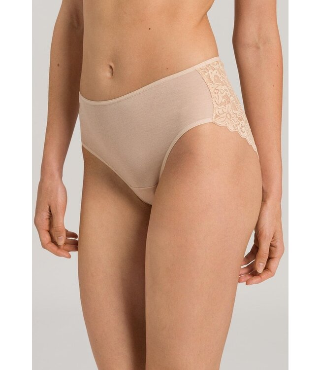 Hanro Moments Midi Brief  Beige