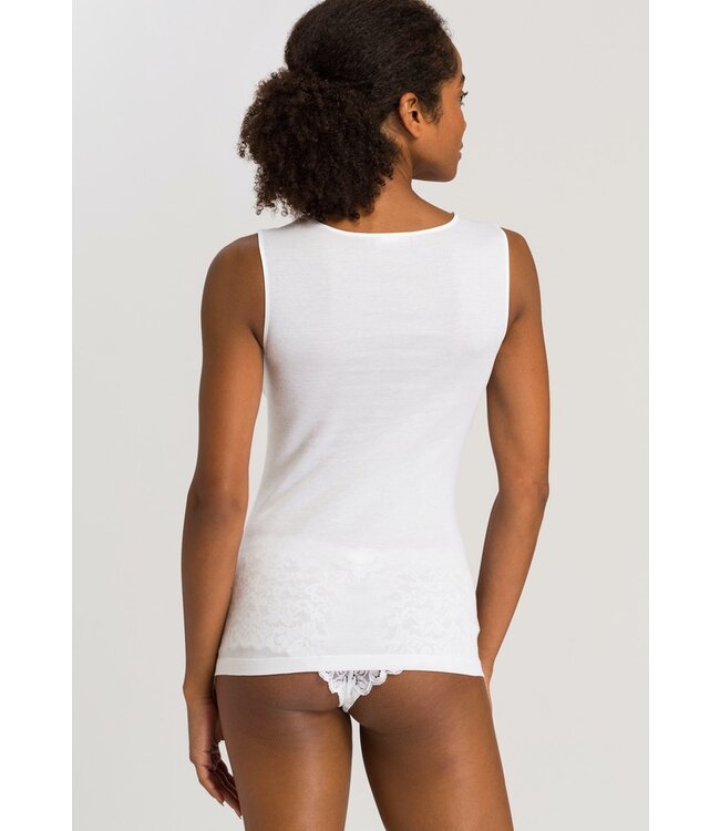 Moments Sleeveless V-Neck Top White (071486)