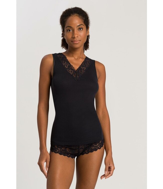 Moments Sleeveless V-Neck Top Black (071486)