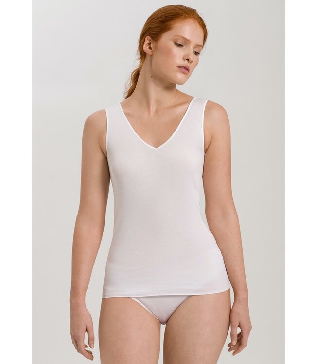 Cotton Seamless Top White (071602)