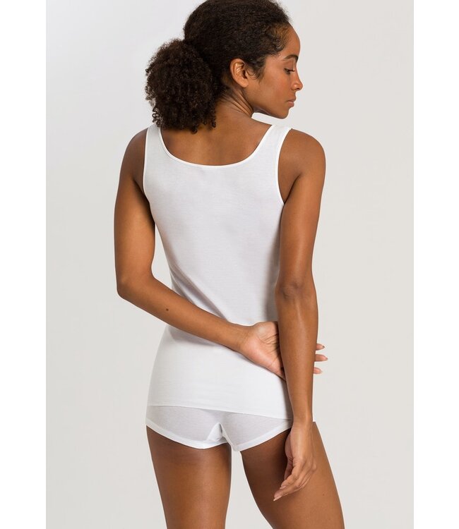 Cotton Seamless Tank Top White (071604)