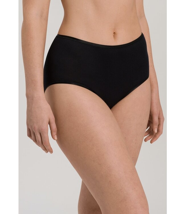 Cotton Seamless Maxi Brief Black