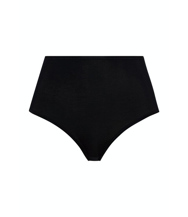 Cotton Seamless Maxi Brief Black (071625)