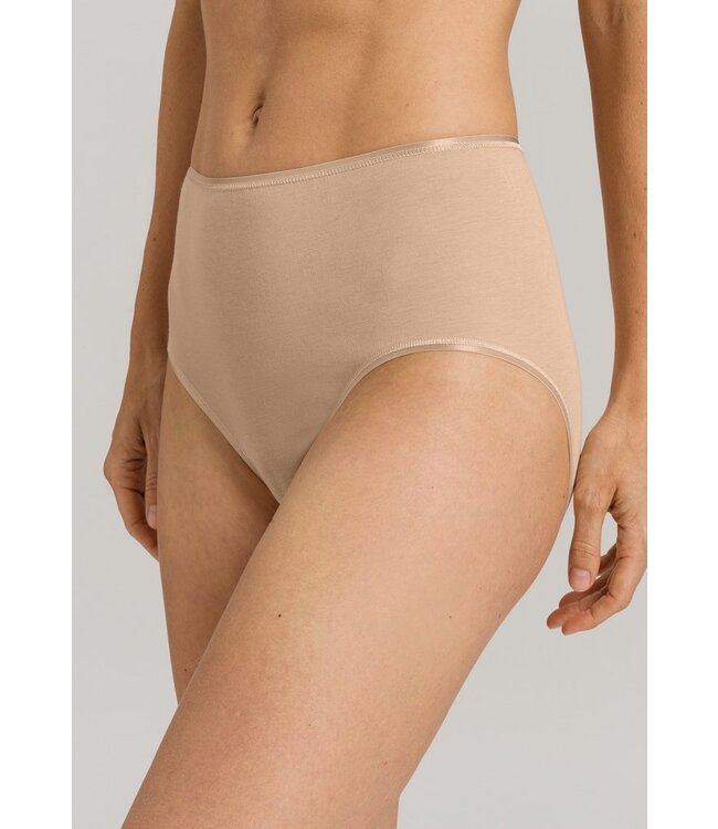 Cotton Seamless Maxi Brief Beige