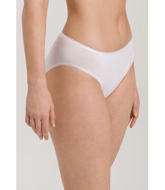 Hanro Cotton Seamless Midi Brief White