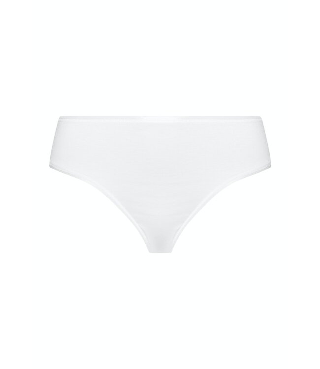Hanro Cotton Seamless Midi Brief White (071626)