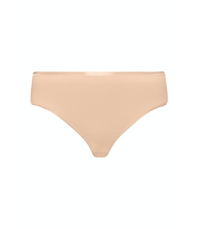 Cotton Seamless Midi Brief Beige (071626)