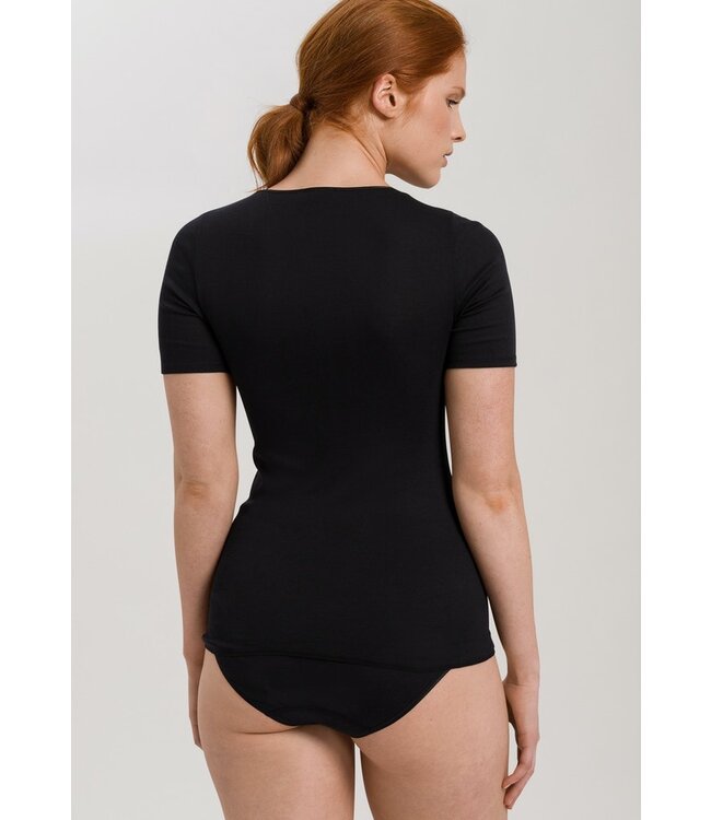 Cotton Seamless Shirt Black (071630)