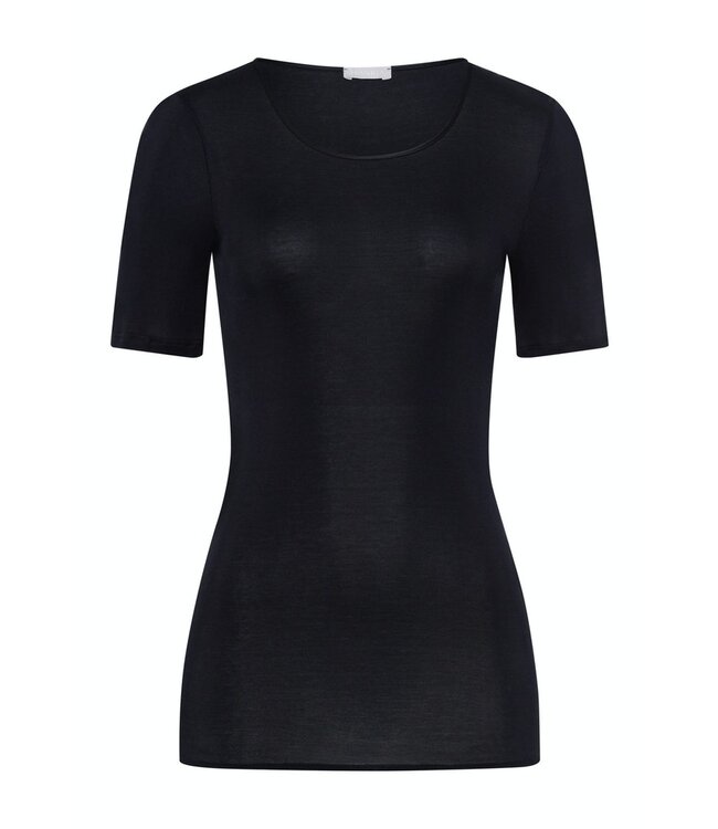 Cotton Seamless Shirt Black (071630)