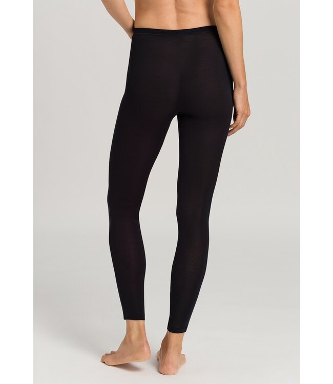 Hanro Pure Silk Leggings Black (071710)