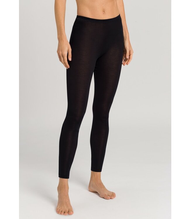 Pure Silk Leggings Black