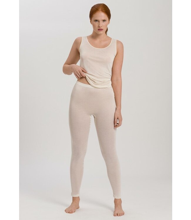 Pure Silk Leggings Pale Cream (071710)