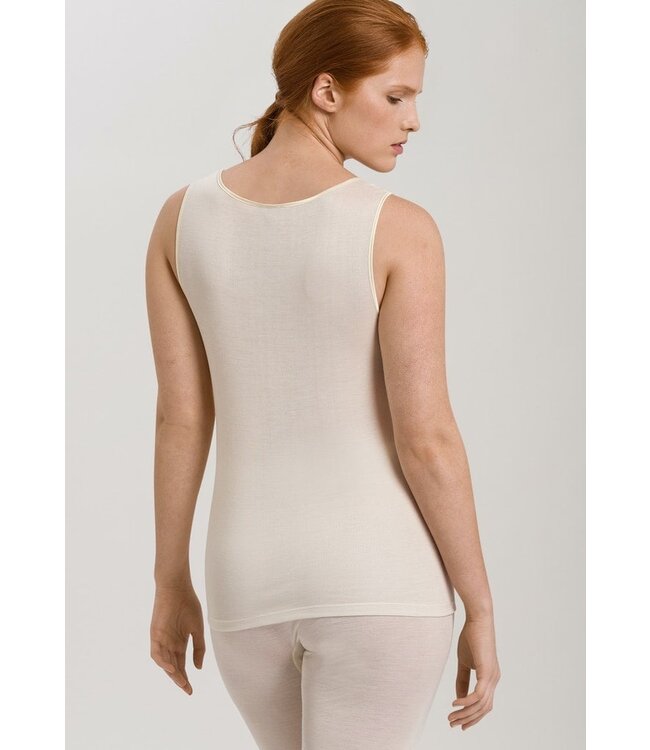 Pure Silk Tank Top Pale Cream (071717)