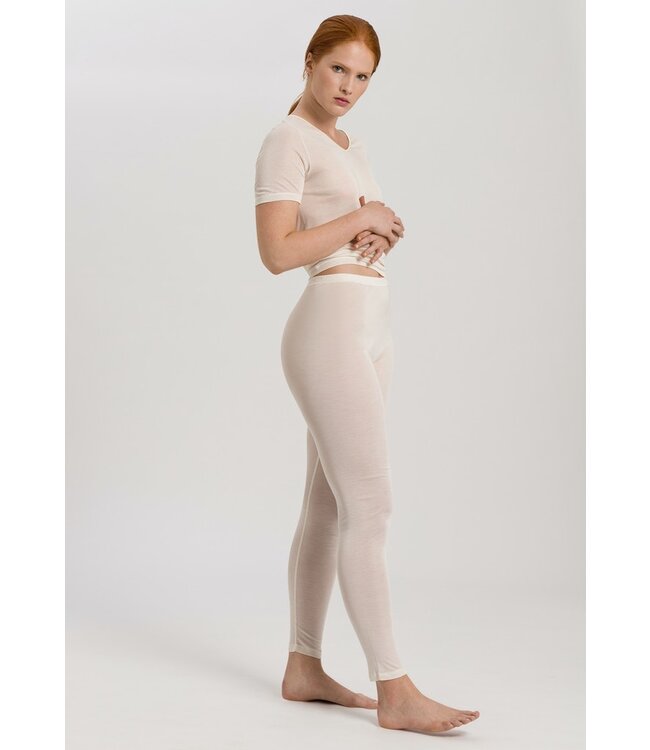 Pure Silk T-Shirt Pale Cream (071718)