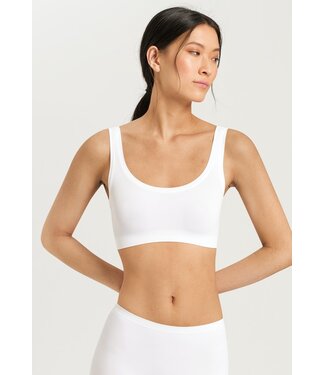 Hanro Touch Feeling Crop Top White
