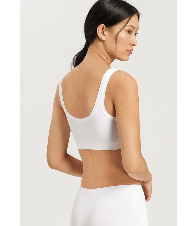 Hanro Touch Feeling Crop Top White (071810)
