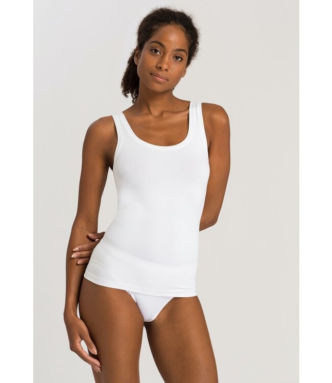 Touch Feeling Tank Top White