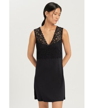 Hanro Moments Sleeveless Nightdress Black