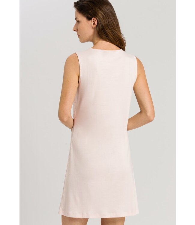 Hanro Moments Sleeveless Nightdress Chrystal Pink (077929)