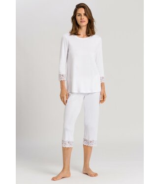 Hanro Moments 3/4 Pajama White