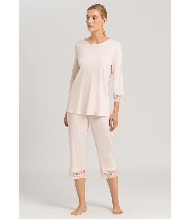 Hanro Moments 3/4 Pajama Chrystal Pink (077928)