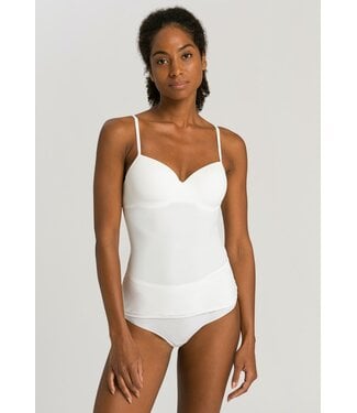 Hanro Allure Padded Bra Top Off White