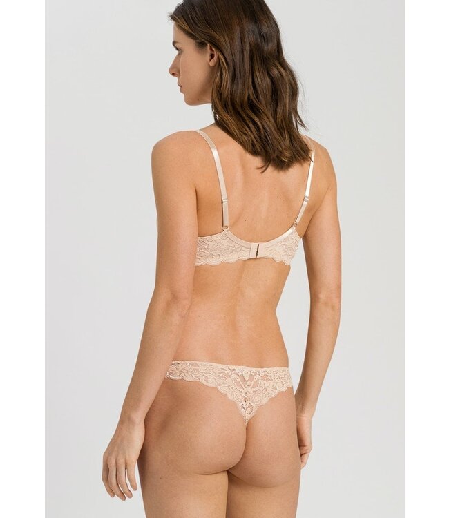 Moments Lace Cup Padded Bra Beige (071503)