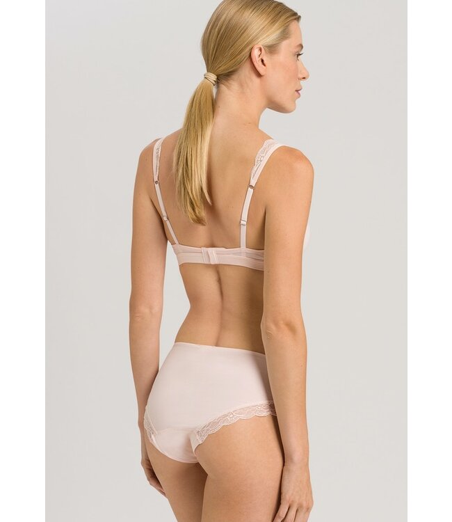 Cotton Lace Soft Cup Bra Powder (072431)