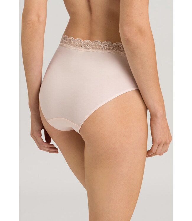 Hanro Cotton Lace Maxi Brief Powder (072436)