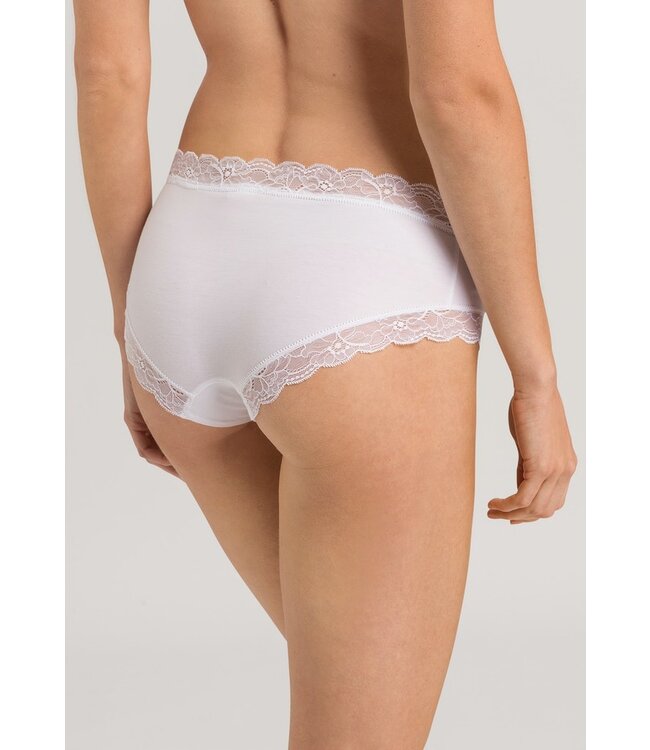 Hanro Cotton Lace Hipster White (072438)