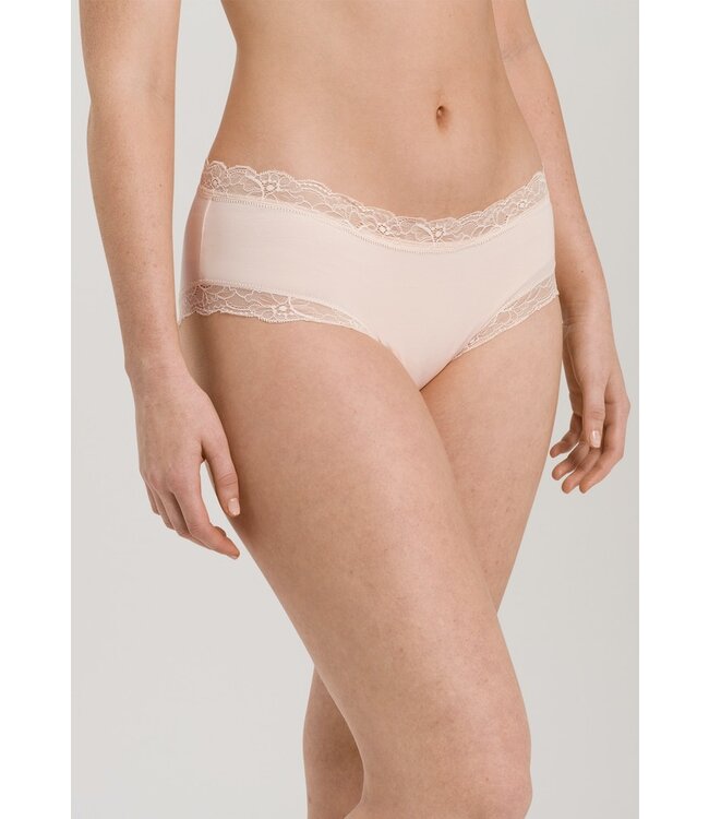 Hanro Cotton Lace Hipster Powder (072438)