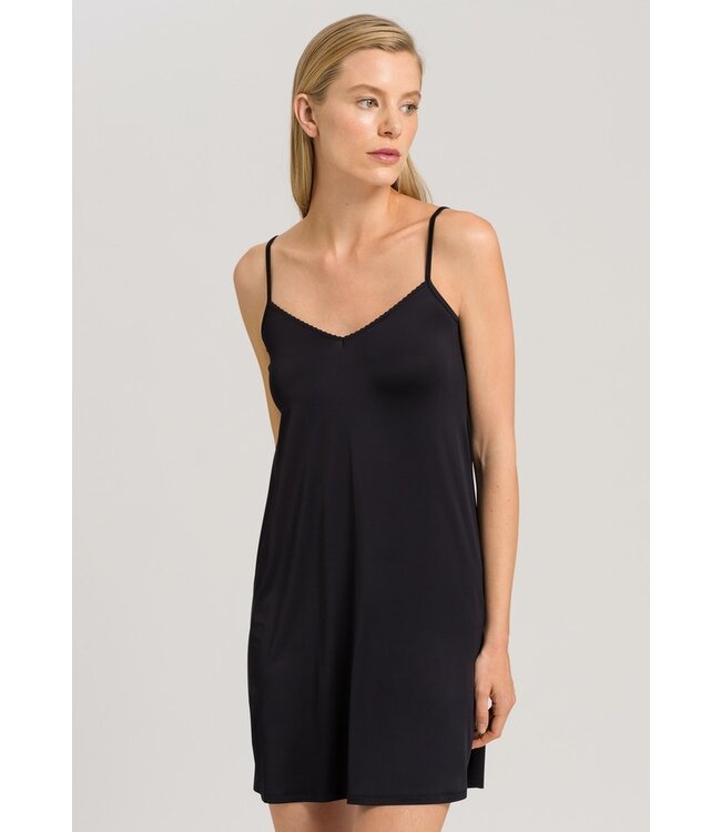 Hanro Satin Deluxe Bodydress Black (071065)