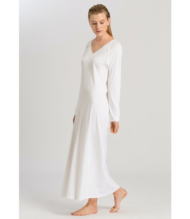 Pure Essence Long Sleeve Nightdress Off White