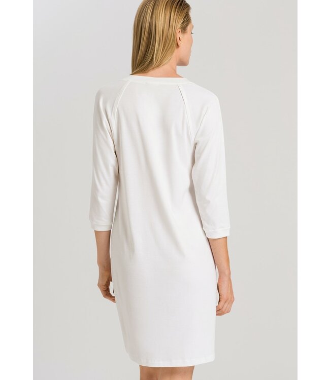 Hanro Pure Essence 3/4 Sleeved Nightdress Off White (077948)