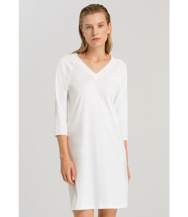 Pure Essence 3/4 Sleeved Nightdress Off White (077948)
