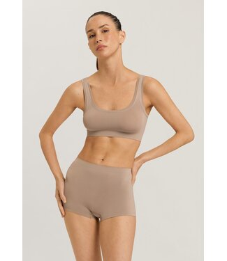 Touch Feeling Crop Top Mocha