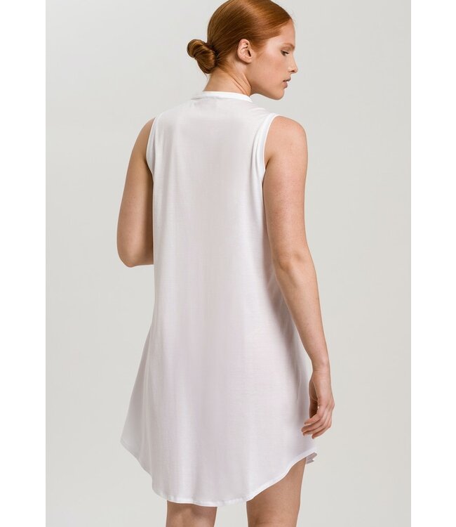 Cotton Deluxe Sleeveless Nightdress White (077952)