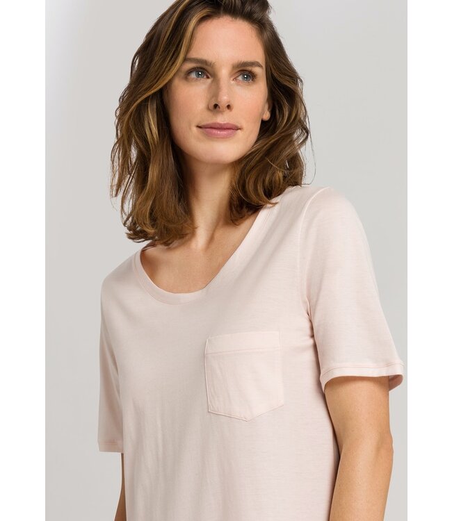 Cotton Deluxe Short Sleeve Nightdress Chrystal Pink (077953)