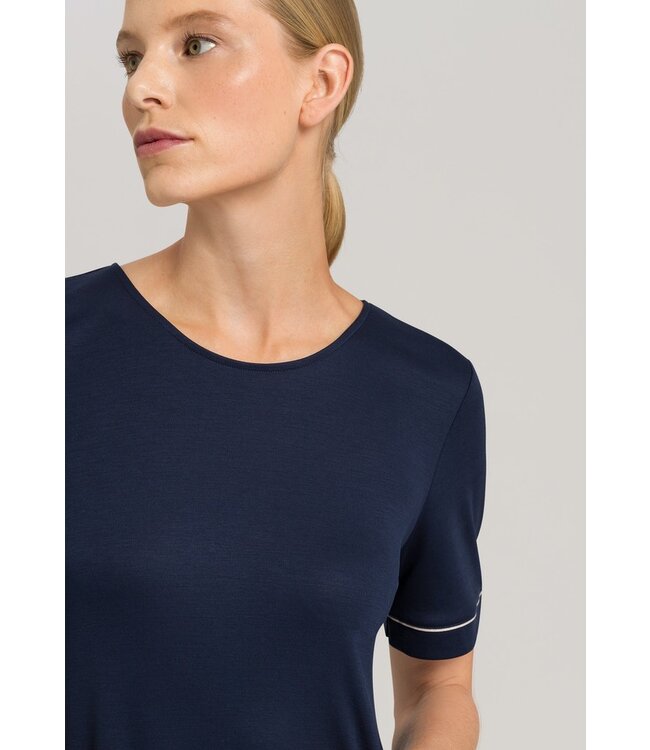Natural Comfort Short Sleeve Nightdress Deep Navy (077963)