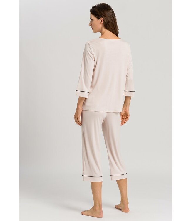 Hanro Natural Comfort Crop Pajama Almond (077965)