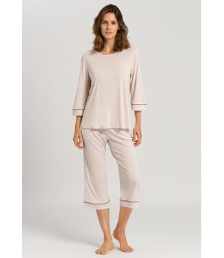 Hanro Natural Comfort Crop Pajama Almond (SALE)