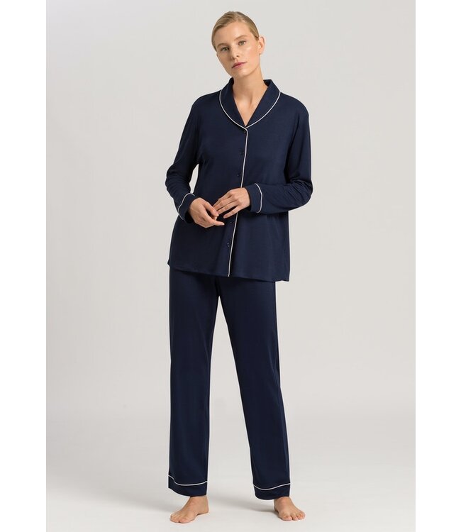 Natural Comfort Long Pajama Deep Navy