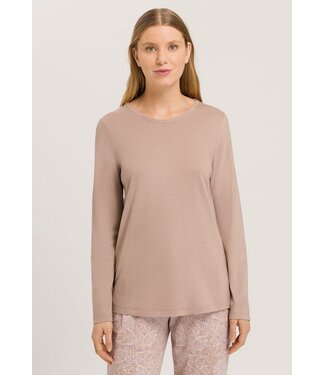 Sleep & Lounge Long Sleeve Shirt Mocha (NEW TREND)