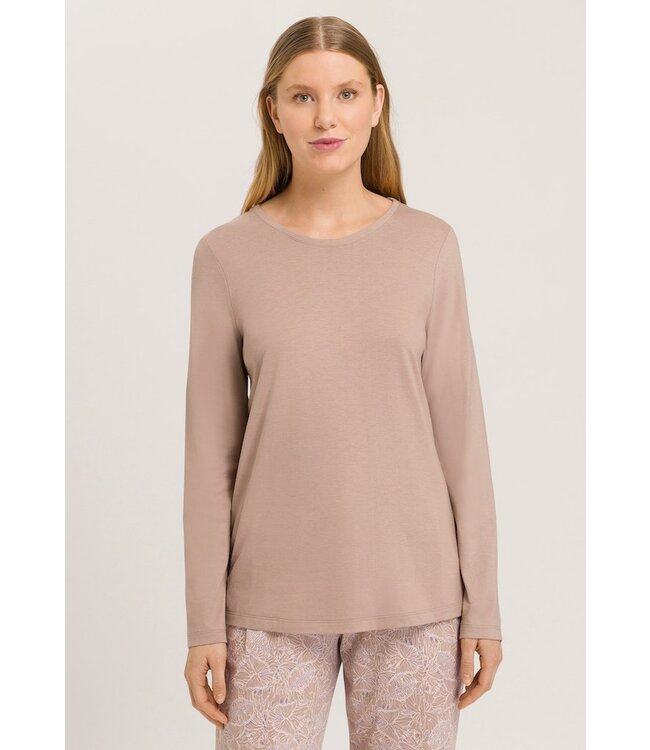 Sleep & Lounge Long Sleeve Shirt Mocha