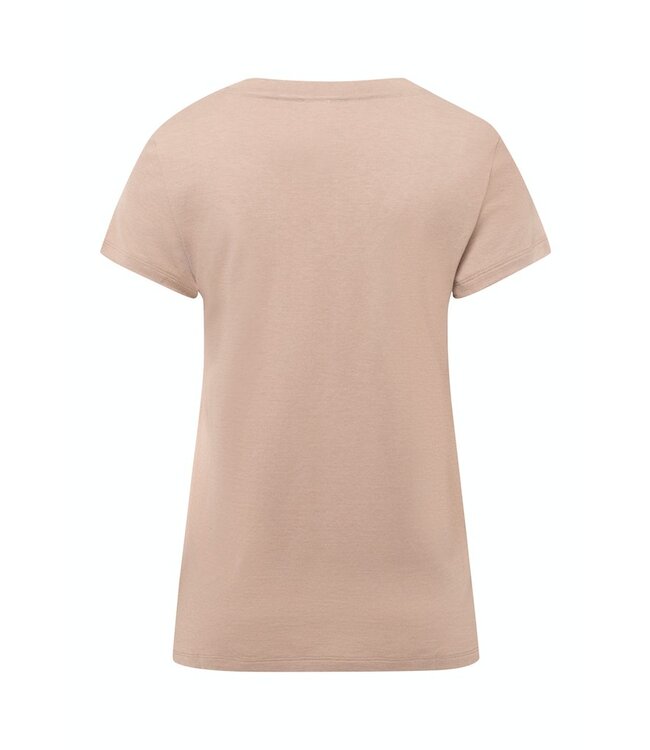 Hanro Sleep & Lounge Short Sleeve Shirt Mocha (077876)