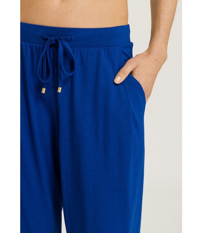 Hanro Sleep & Lounge Long Pants Deep Indigo (077880)