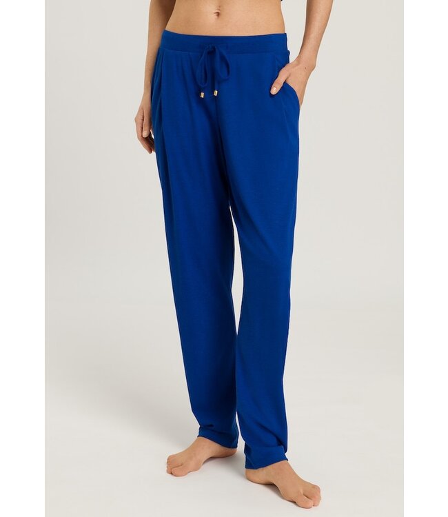 Hanro Sleep & Lounge Long Pants Deep Indigo (077880)