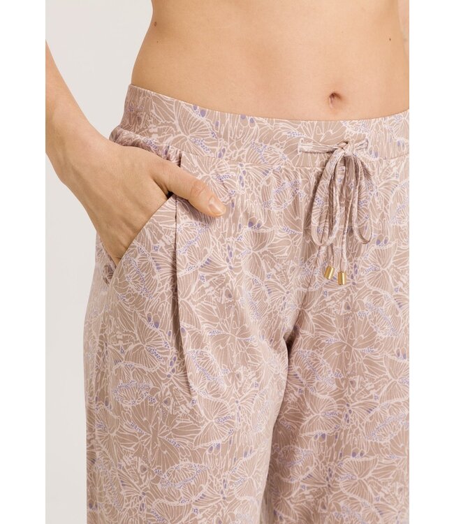 Hanro Sleep & Lounge Long Pants Abstract Butterflies (077882)