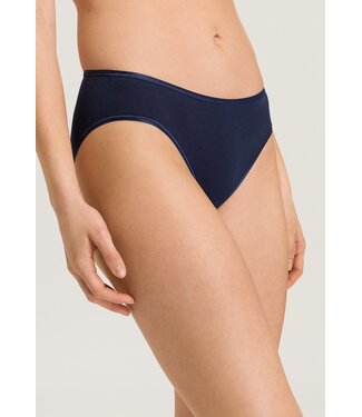 Cotton Seamless Midi Briefs Deep Navy (NEW TREND)